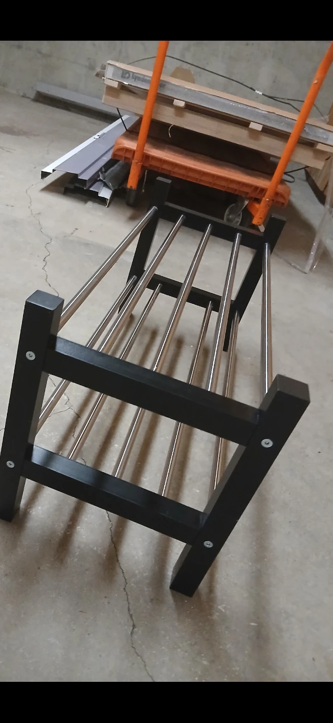 Two-Tier Shoe Rack