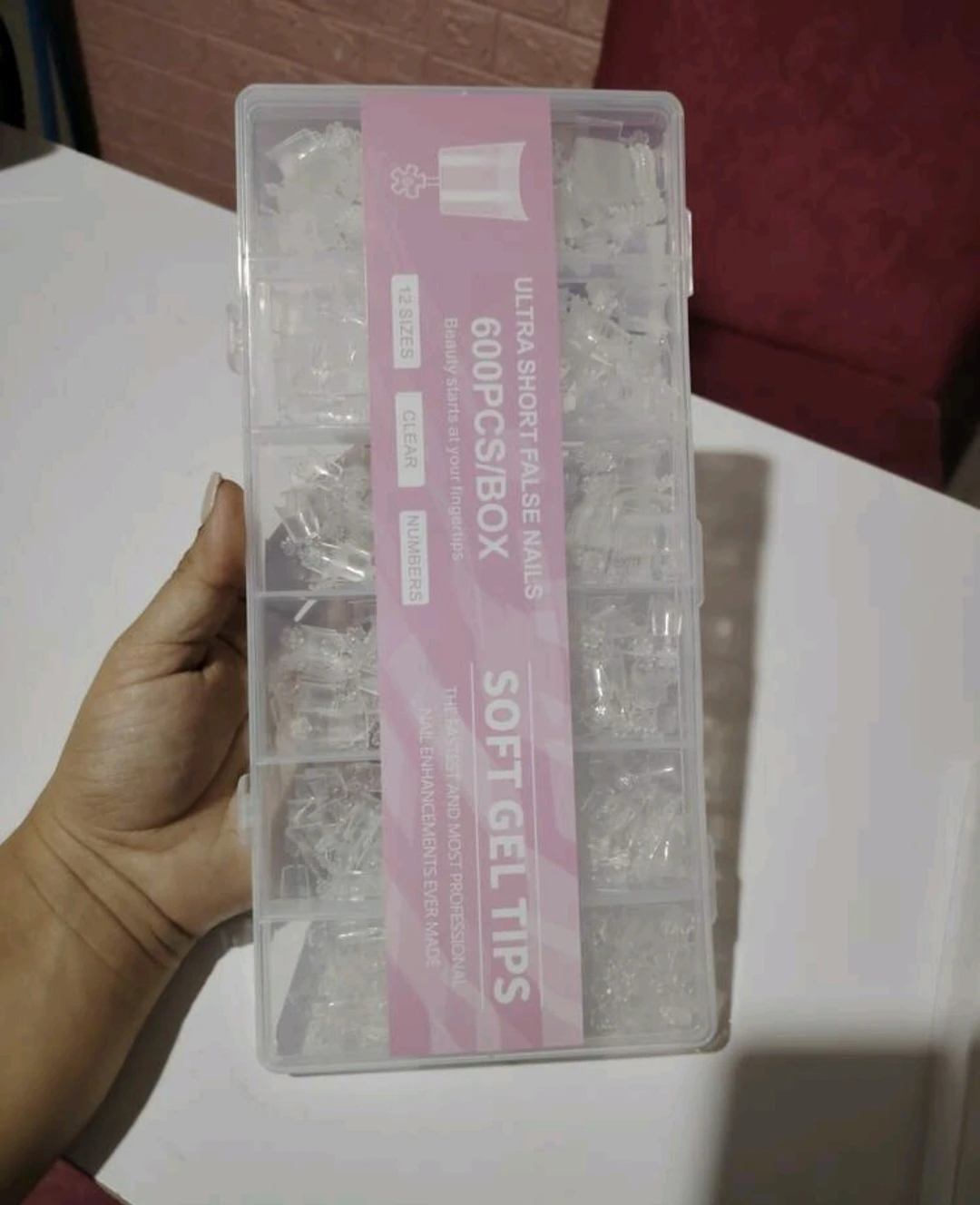 Ultra Short Soft Gel Tips - 600pcs - photo 3