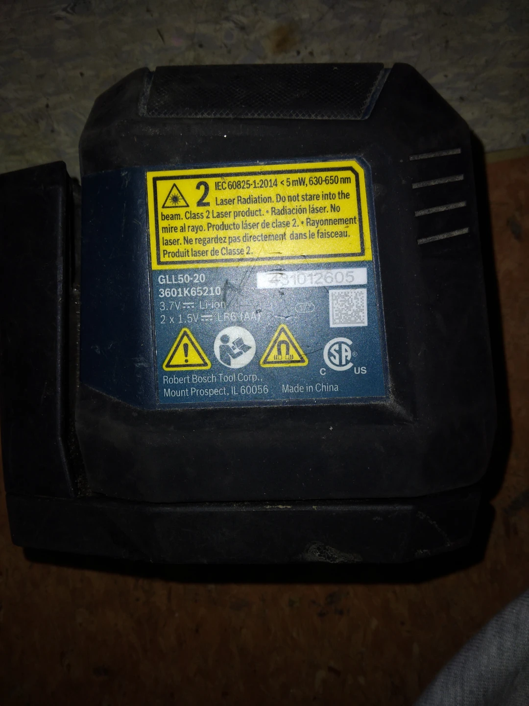 BOSCH GLL50-20 Laser Level - photo 3