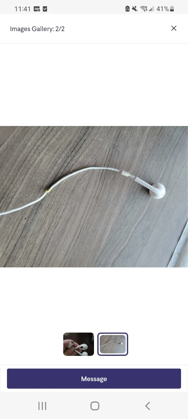 Apple Wired Earphones with Lightning Connector Moving sale - photo 2