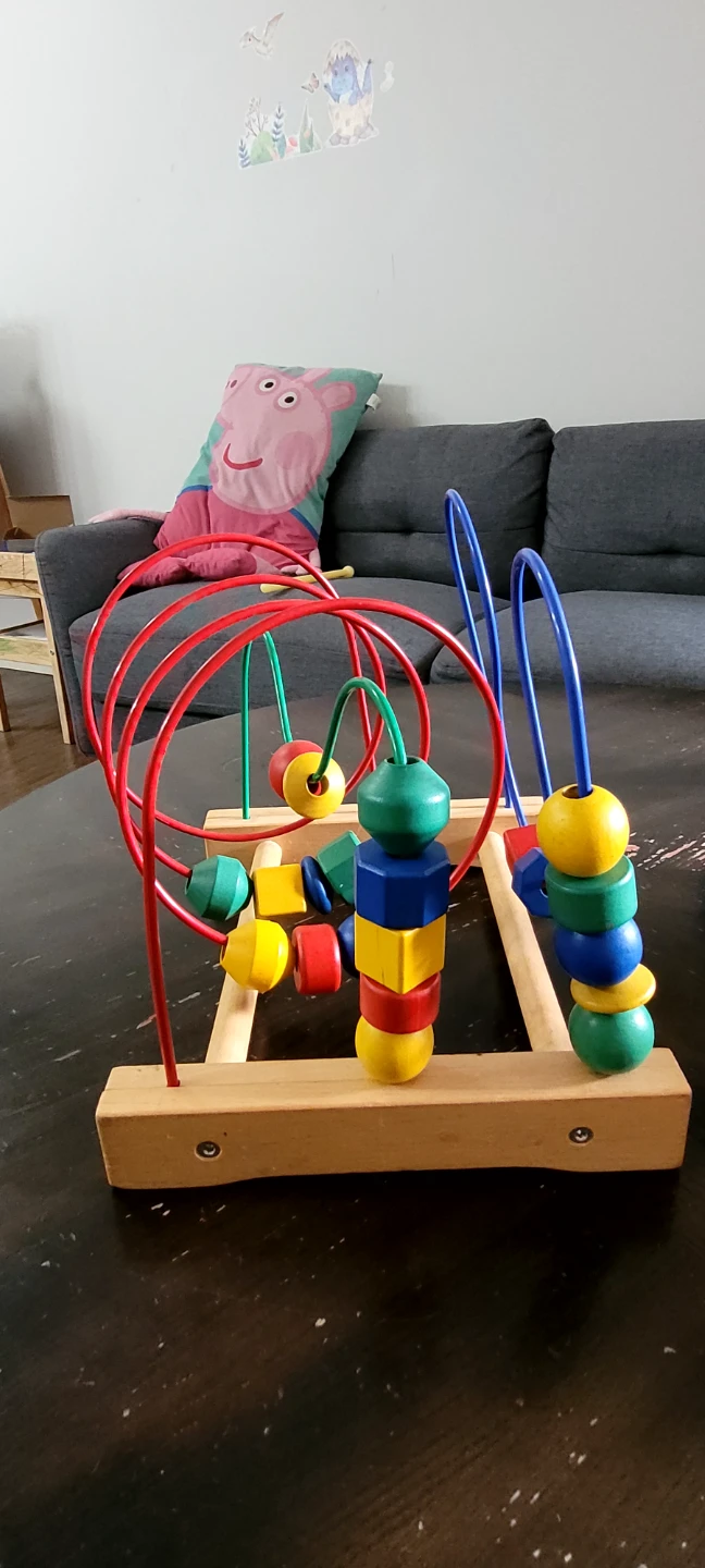 Wooden Bead Maze Toy - photo 2