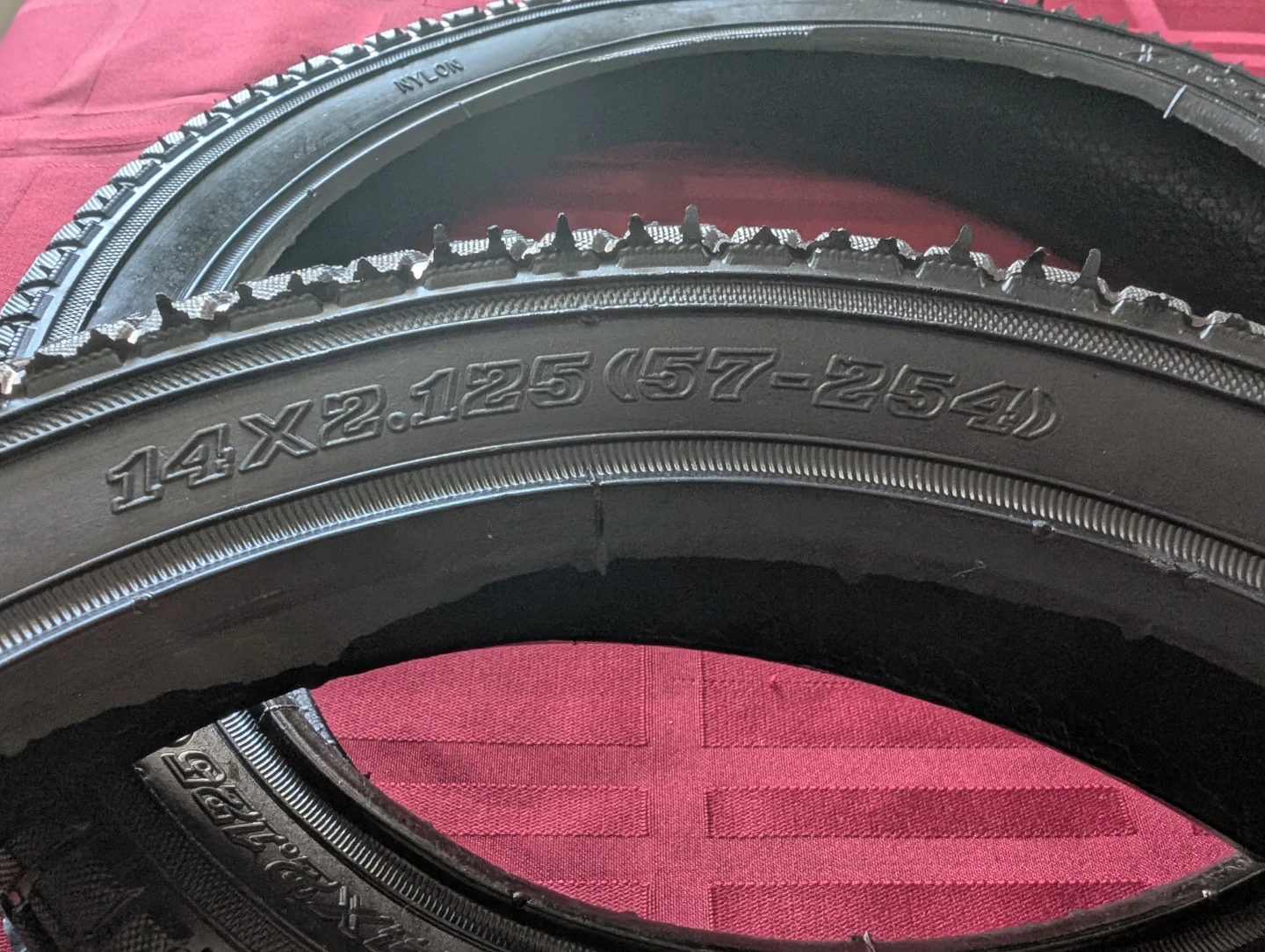 2x 14x2.125 Bicycle Tires and Inner Tubes - photo 5