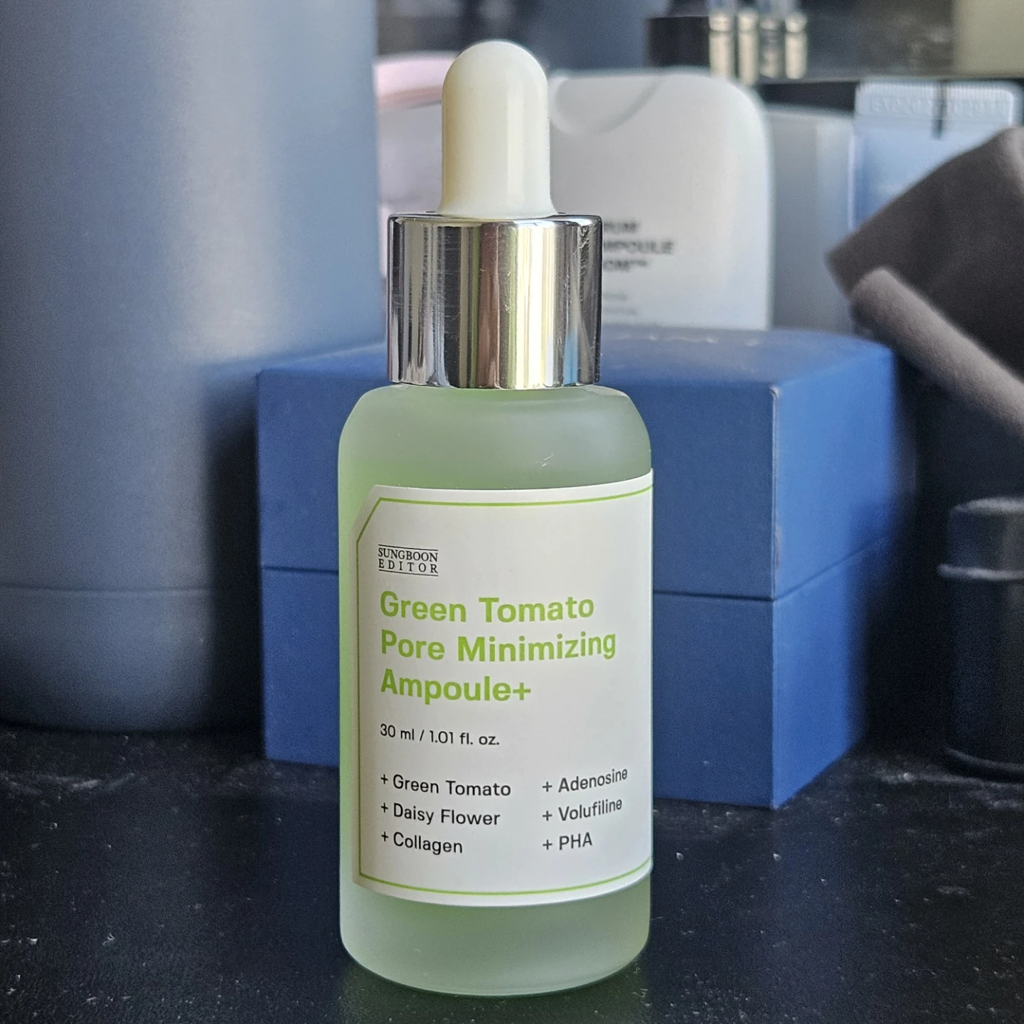 Sungboon Editor Green Tomato Pore Minimizing Ampoule+ 30ml ⚽