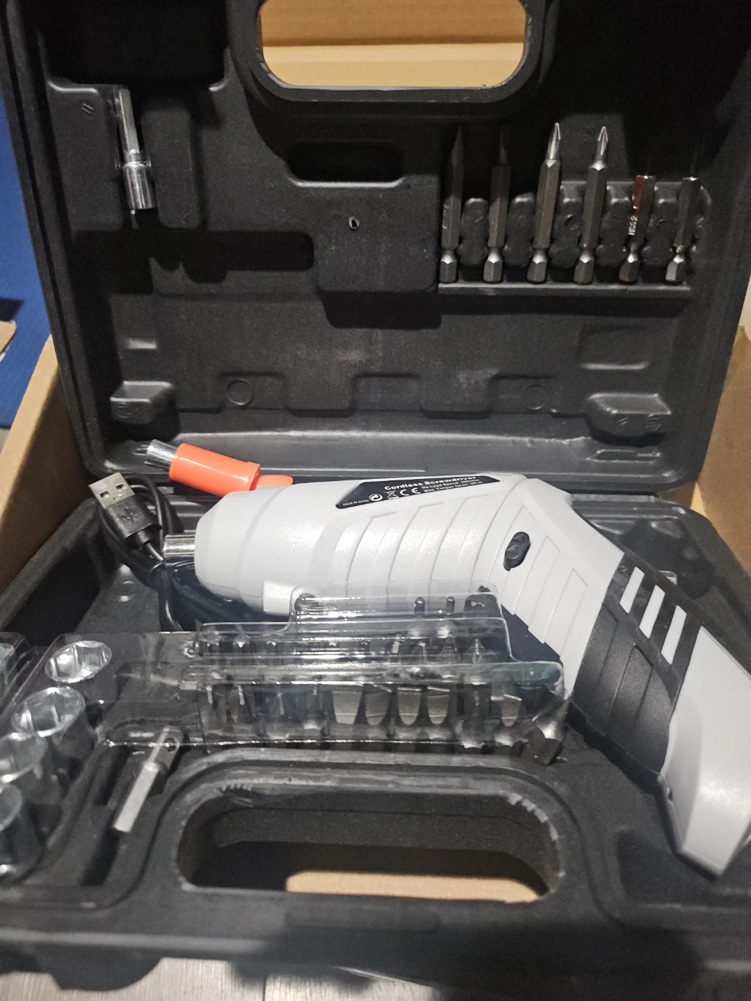 Cordless Screwdriver with Accessories - photo 4