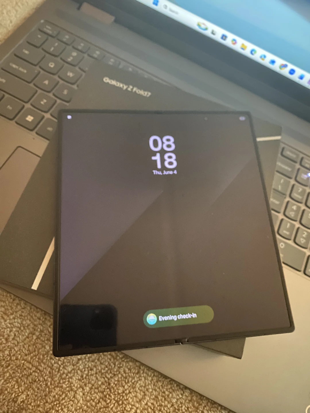 Samaung Z FOLD 7 256GB/12GB 1.5 month old - photo 3