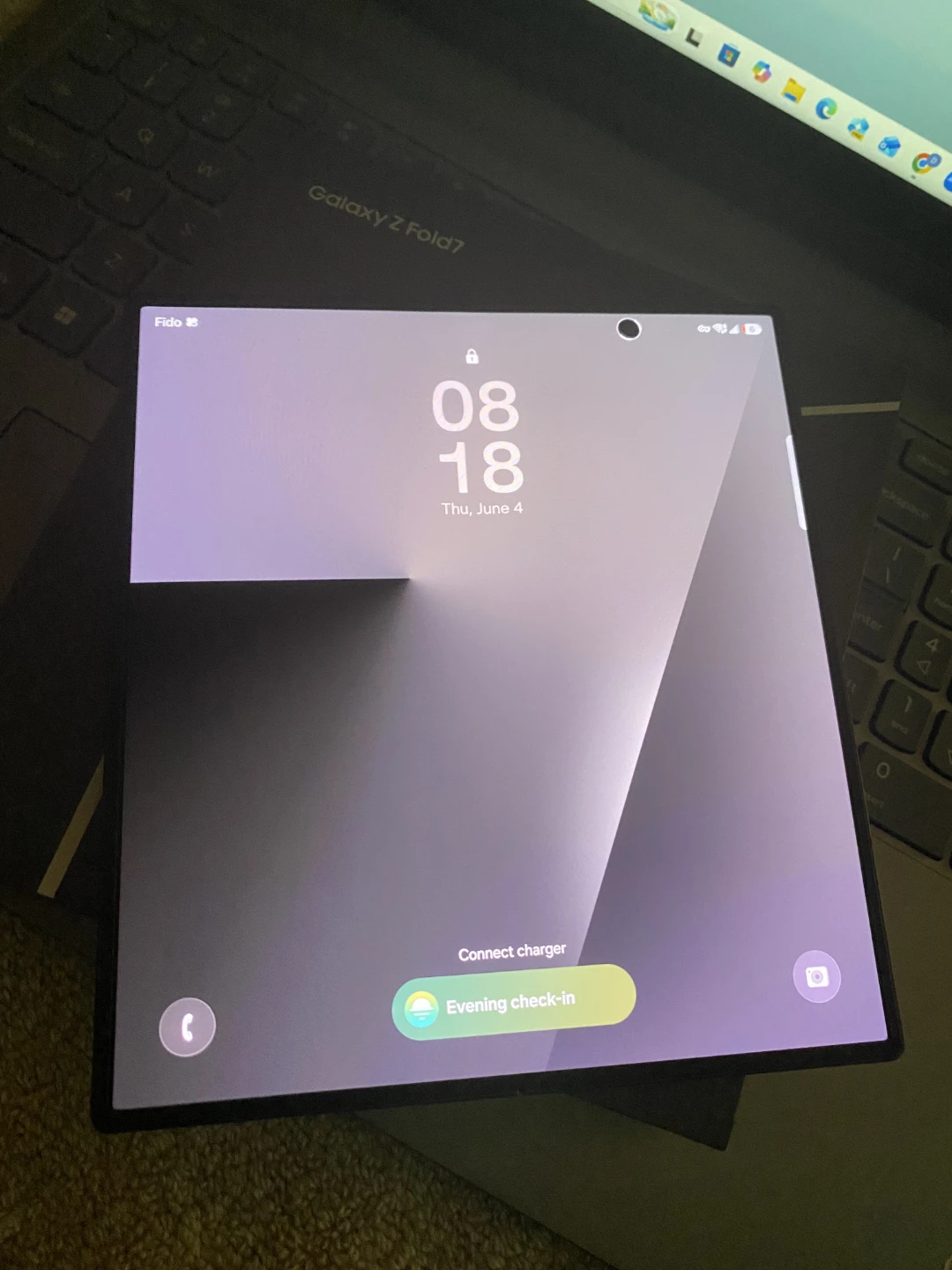 Samaung Z FOLD 7 256GB/12GB 1.5 month old - photo 4