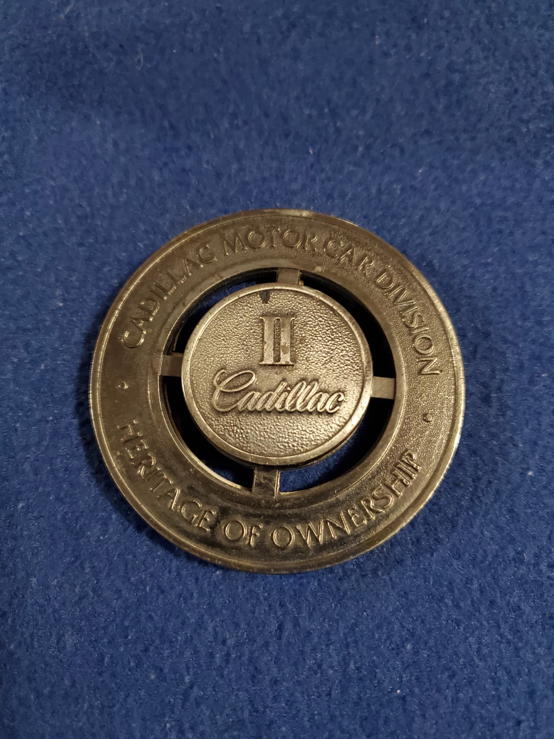 Cadillac Motor Car Division Heritage of Ownership Metal Emblem - photo 2