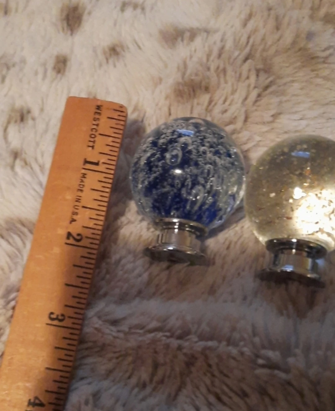 Decorative Glass Orb Drawer Knobs Your choice 2 - photo 5