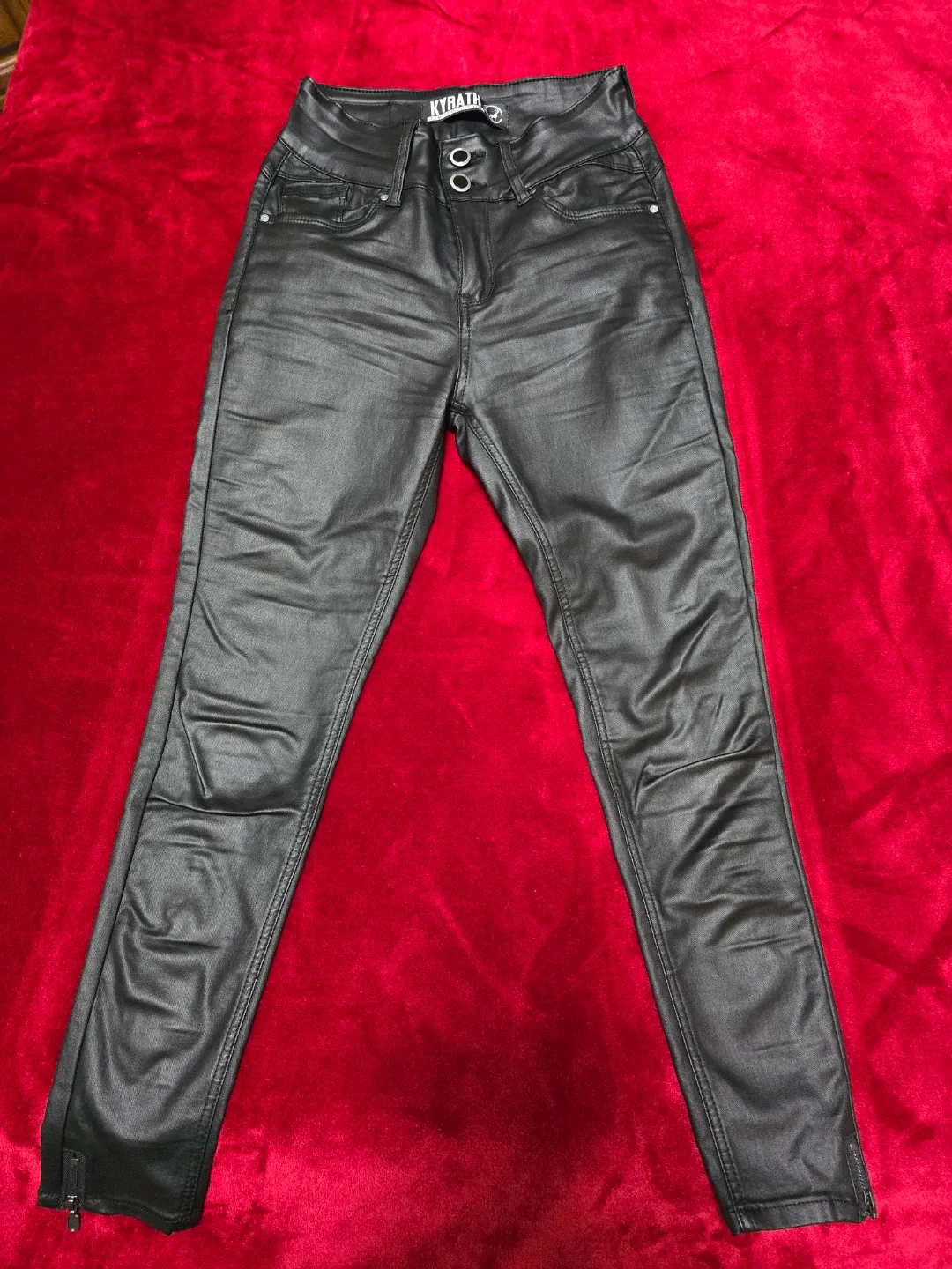 Black Metallic Jeans - photo 3