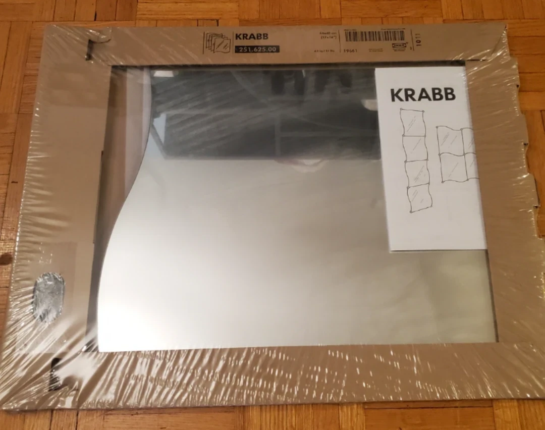 IKEA KRABB Mirror 44x40 cm