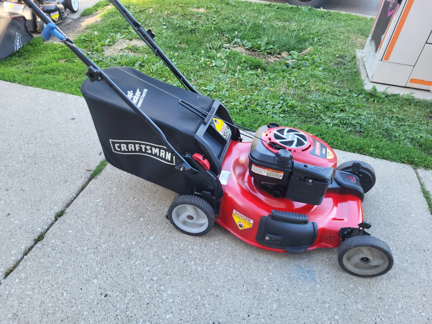 Lawnmover Crafsman Self Propelled with new whells - photo 4