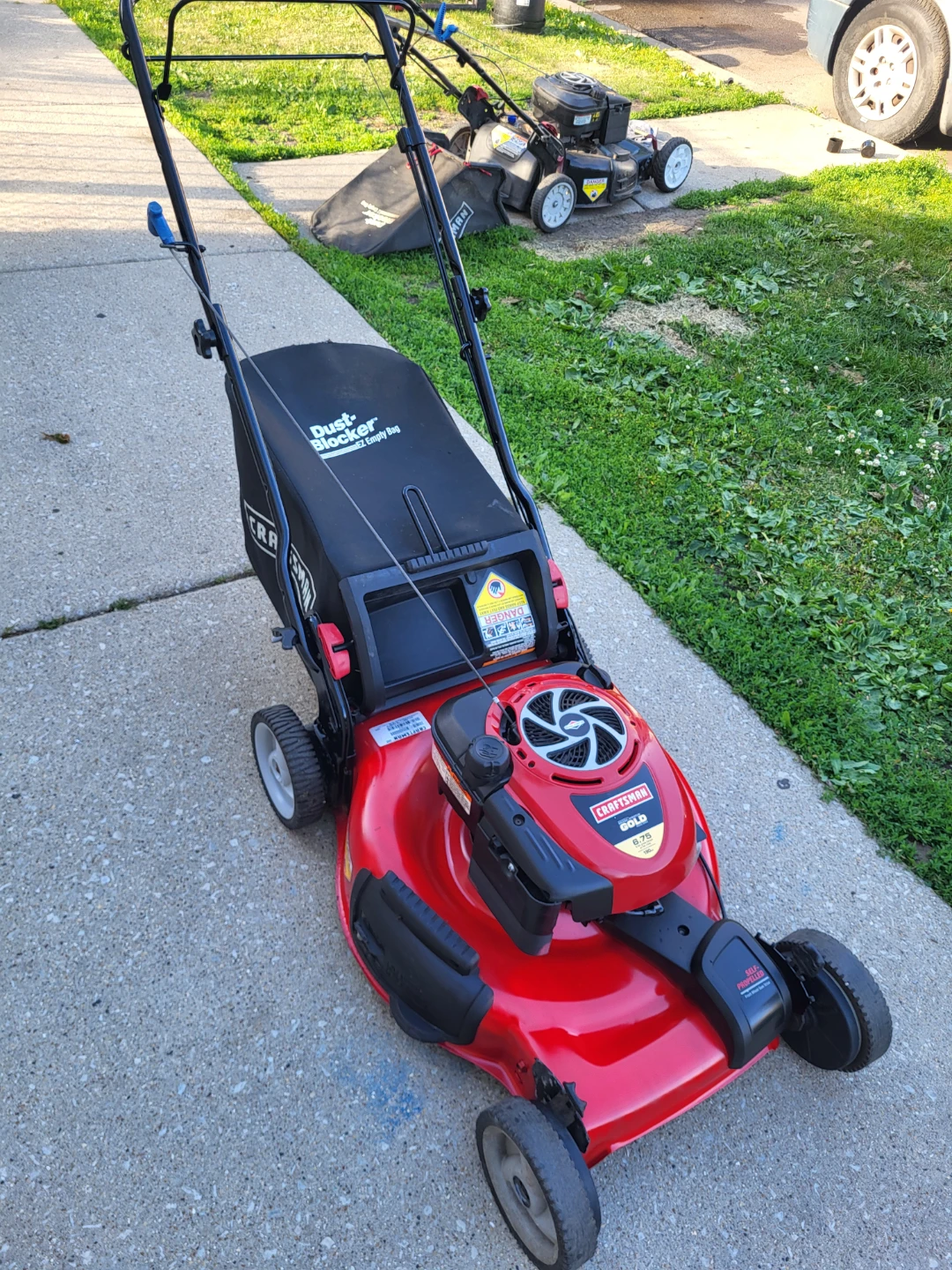 Lawnmover Crafsman Self Propelled with new whells - photo 5