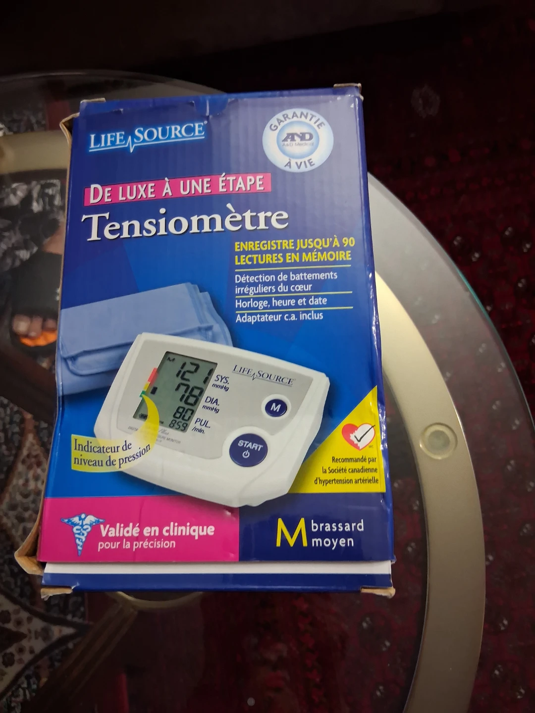 LifeSource Deluxe One Step Blood Pressure Monitor - photo 2