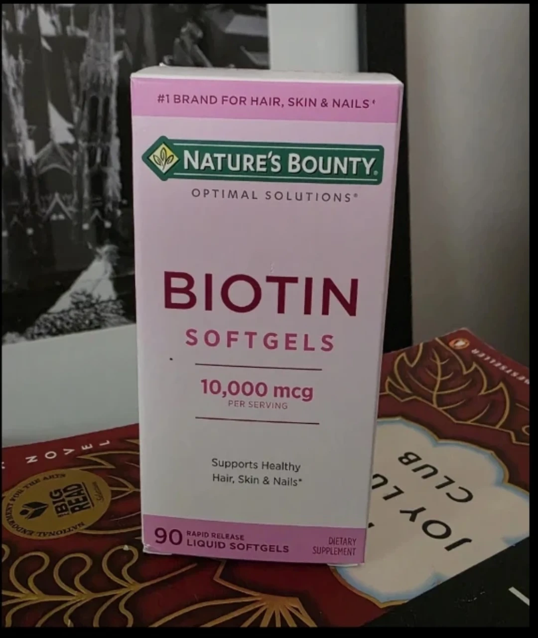 Nature's Bounty Biotin Softgels 10,000 mcg - 90 Count