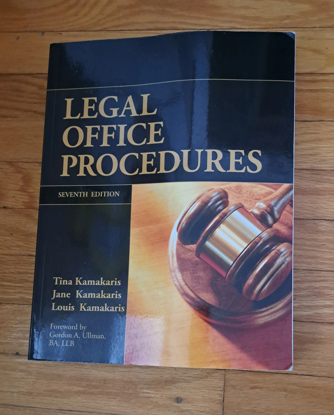 Legal Office Procedures Seventh Edition Textbook