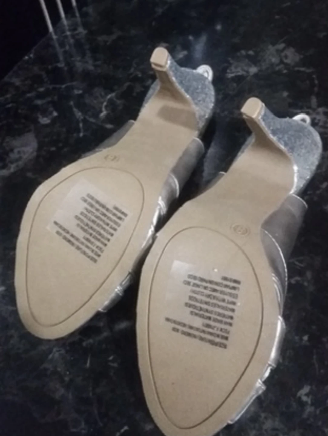 Forever Selected by Paula Abdul Silver Slingback Heels - photo 4