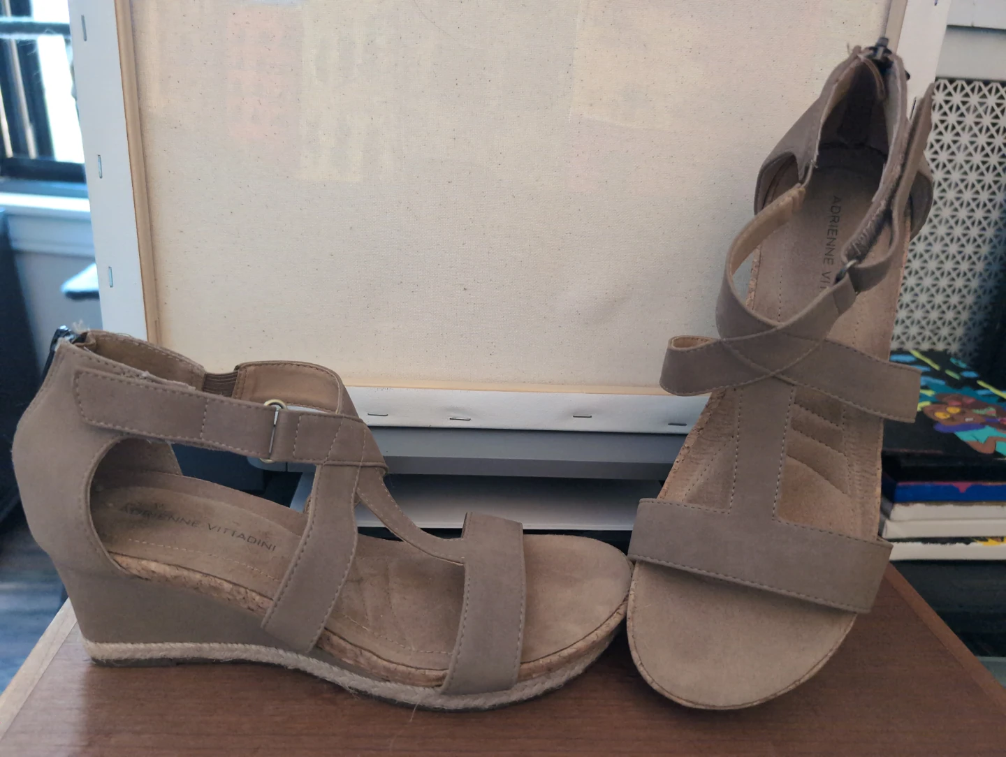 Adrienne Vittadini Wedge Sandals