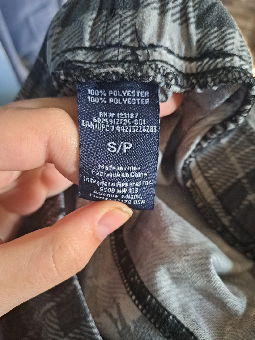 IZOD Plaid Dog Pajama Pants - photo 3