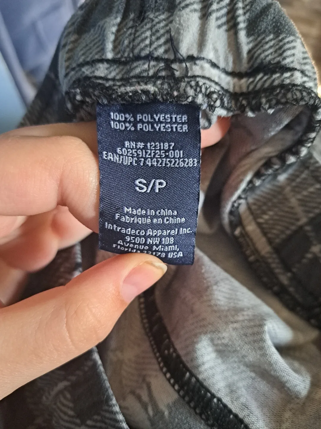 IZOD Plaid Dog Pajama Pants - photo 3