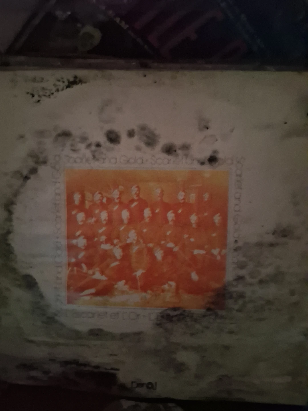 Original 70s "Scarlet and Gold" "Scarlet et Or" LP Record⚽