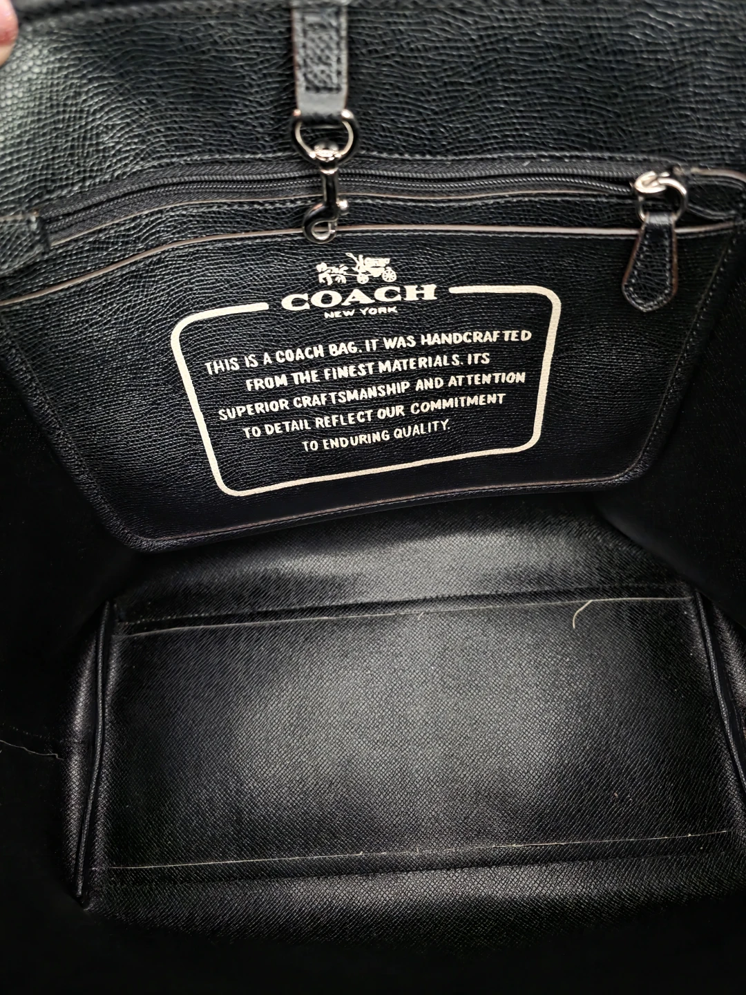 Large coach tote bag - photo 4