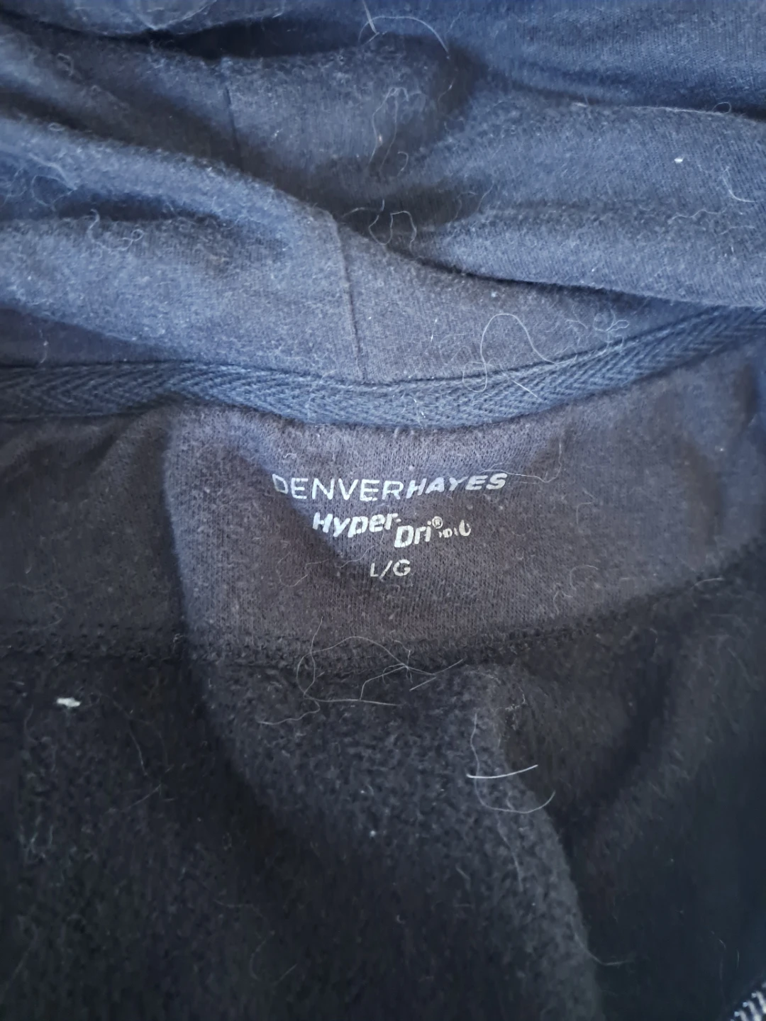 Black Zip-Up Hoodie with Front Pockets - photo 3