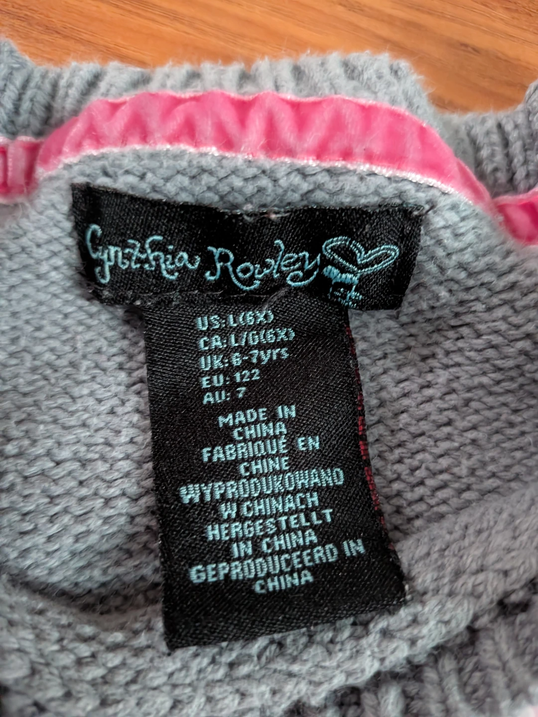 Cynthia Rowley Girls' Unicorn Sweater 6x ⚽ - photo 2