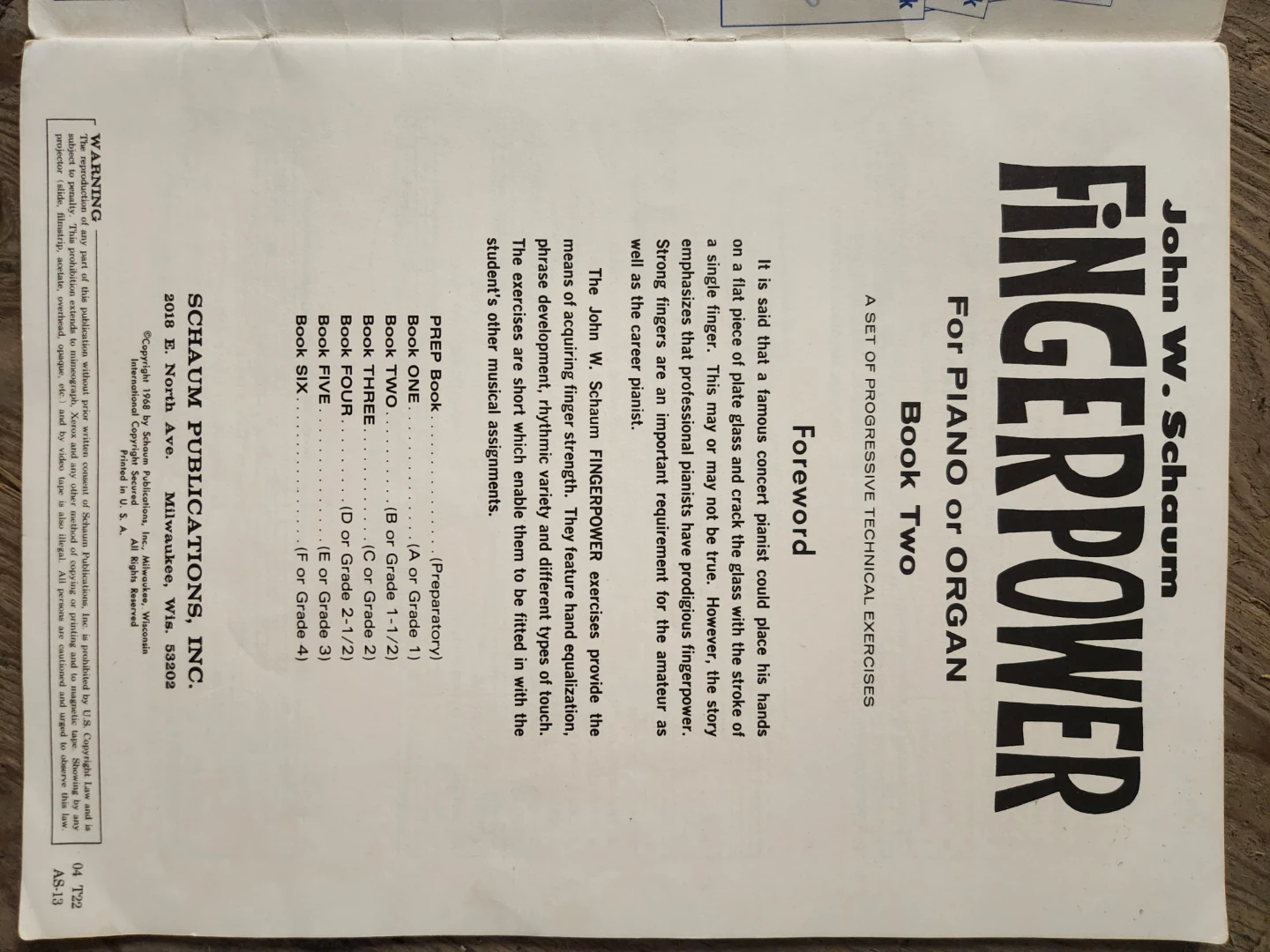 Schaum Fingerpower Piano/Organ Book Two - photo 3