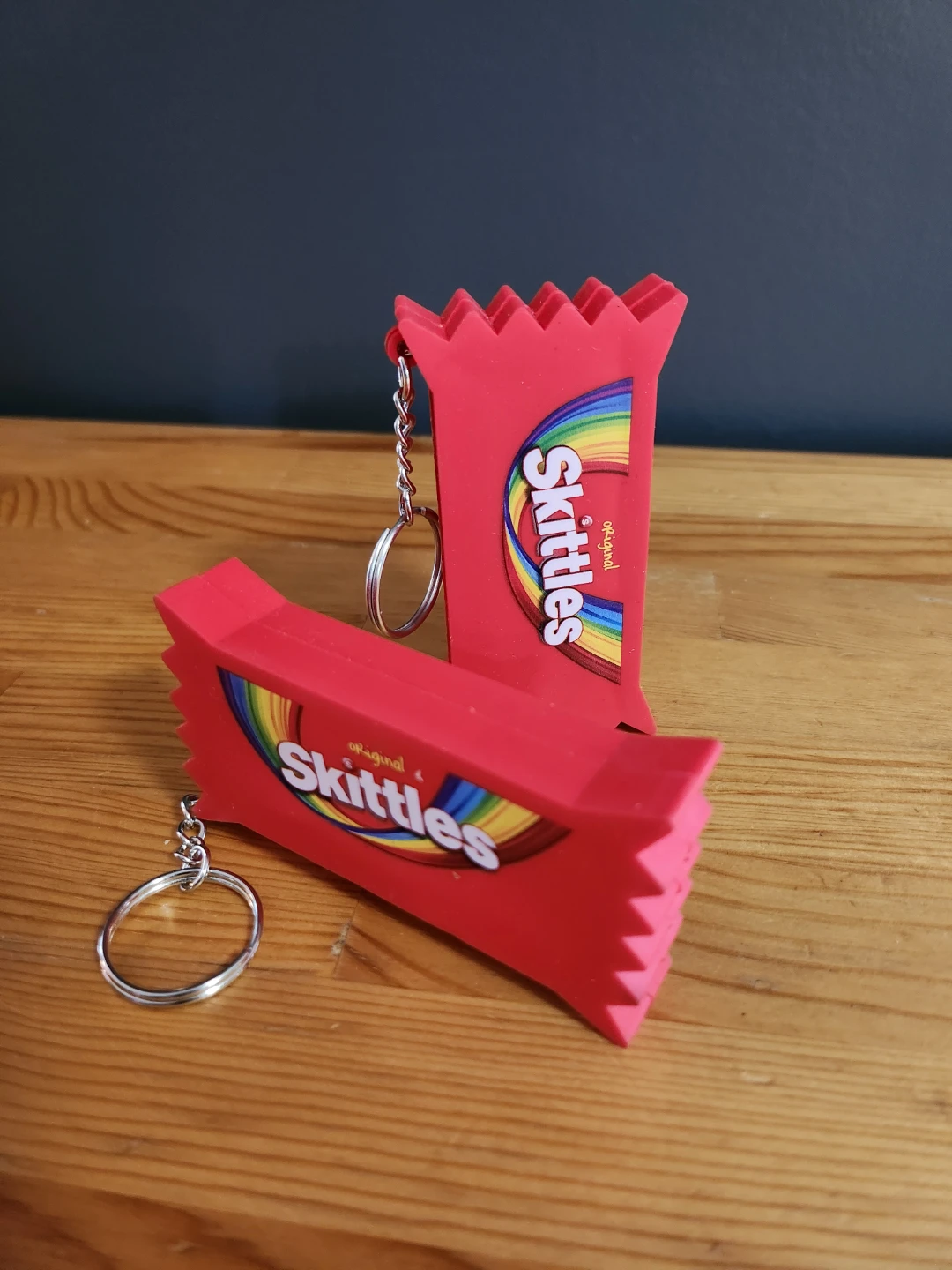 Skittles silicone keychain cases - photo 3