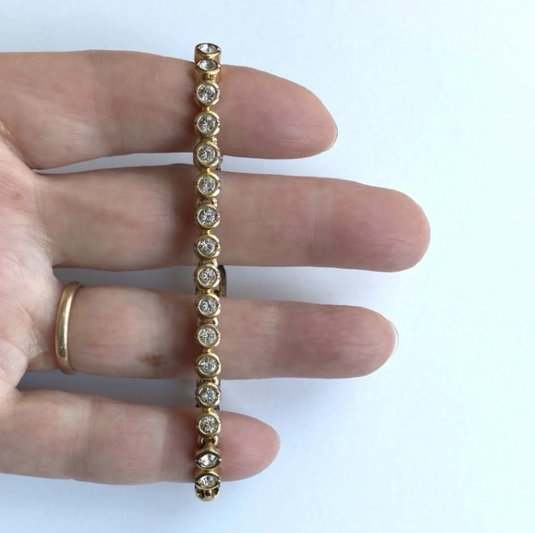 SWAROVSKI Vintage Swan Tennis Bracelet - photo 2