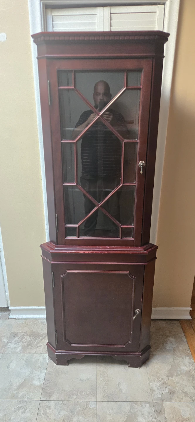 Vintage Curio Cabinet