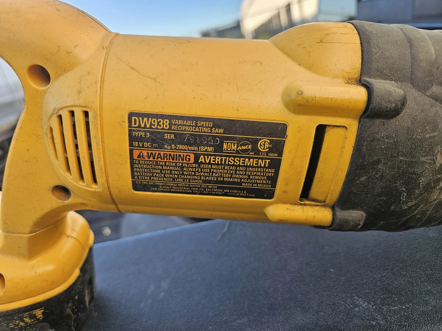 Dewalt sawzall - photo 3