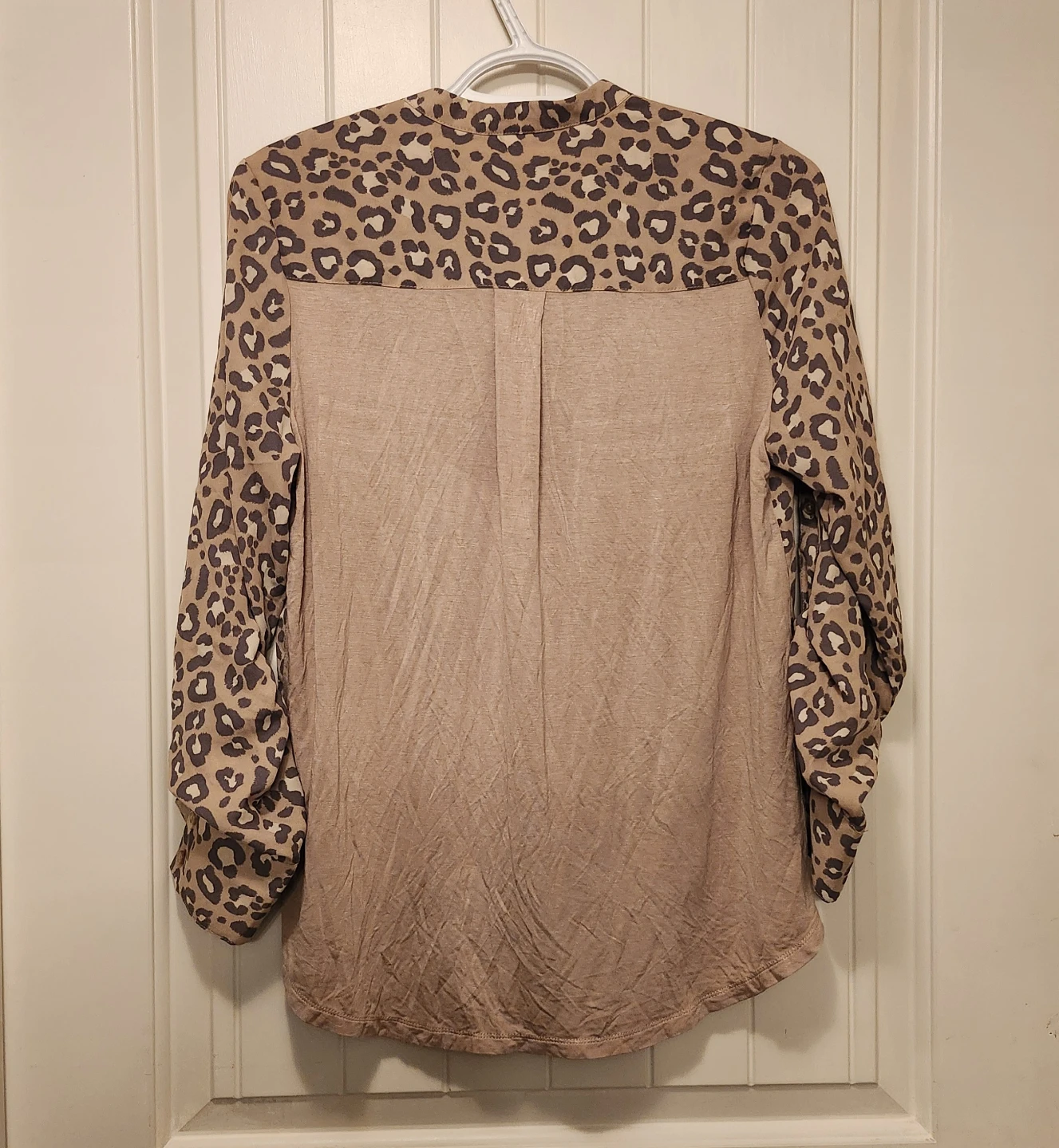 New Day Leopard Print Button-Up Shirt - photo 2