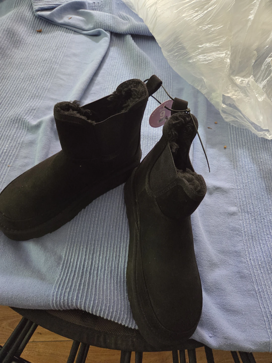 Black Chelsea Boots Size 9
