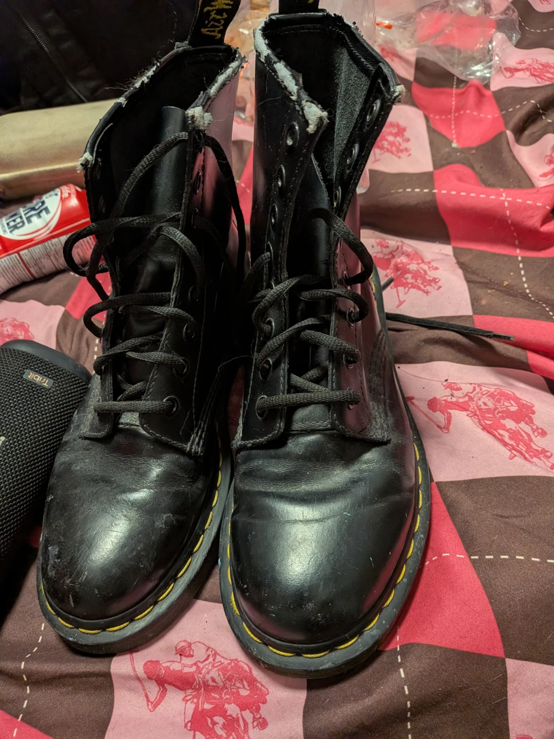 Dr. Martens Black Leather Boots - photo 2
