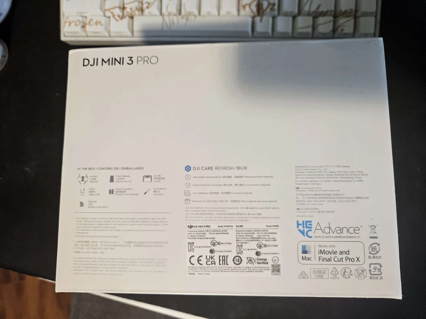 DJI Mini 3 Pro (DJI RC Screen Controller) – Brand New Sealed - photo 2