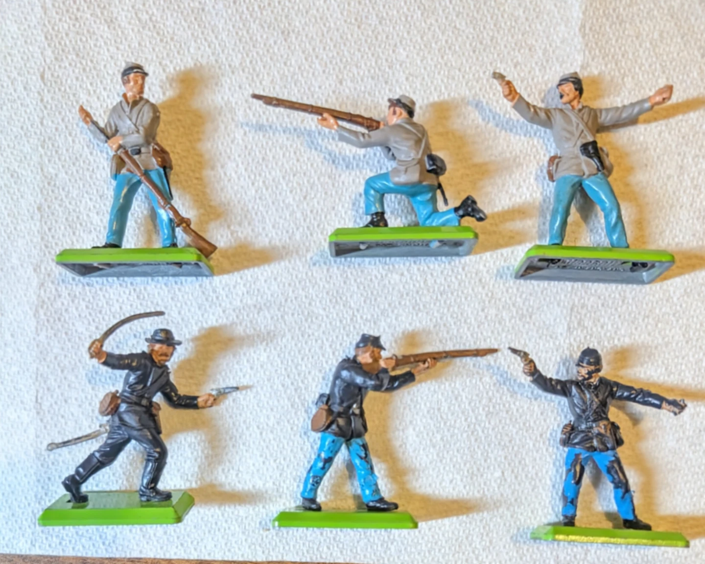 Vintage Brittains Detail Civil War Figures