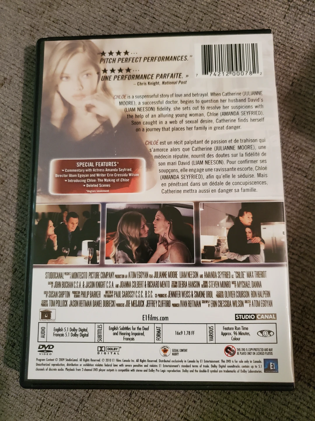 Chloe DVD Movie ⚽ - photo 2