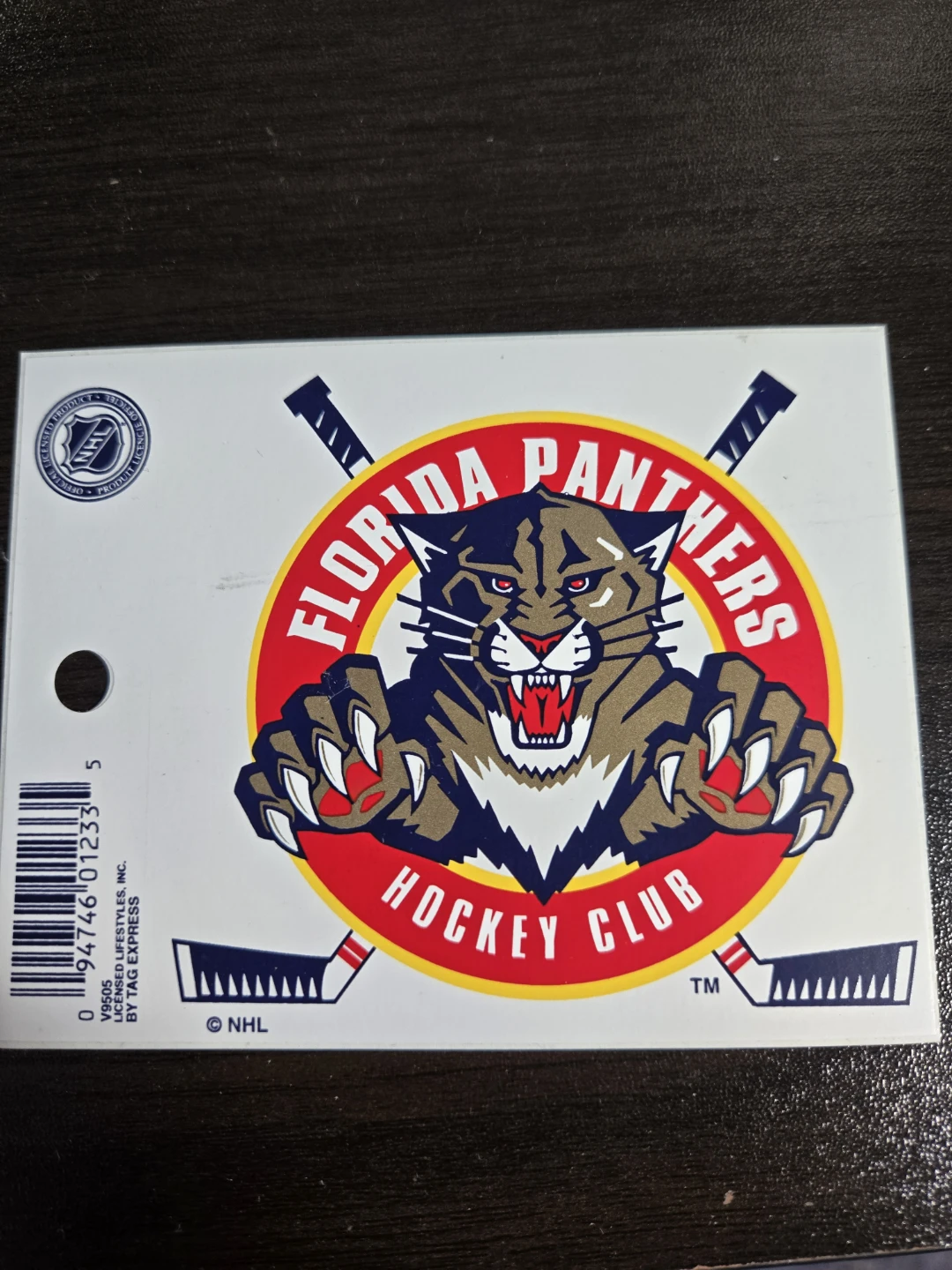 Florida Panthers Hockey Club Sticker
