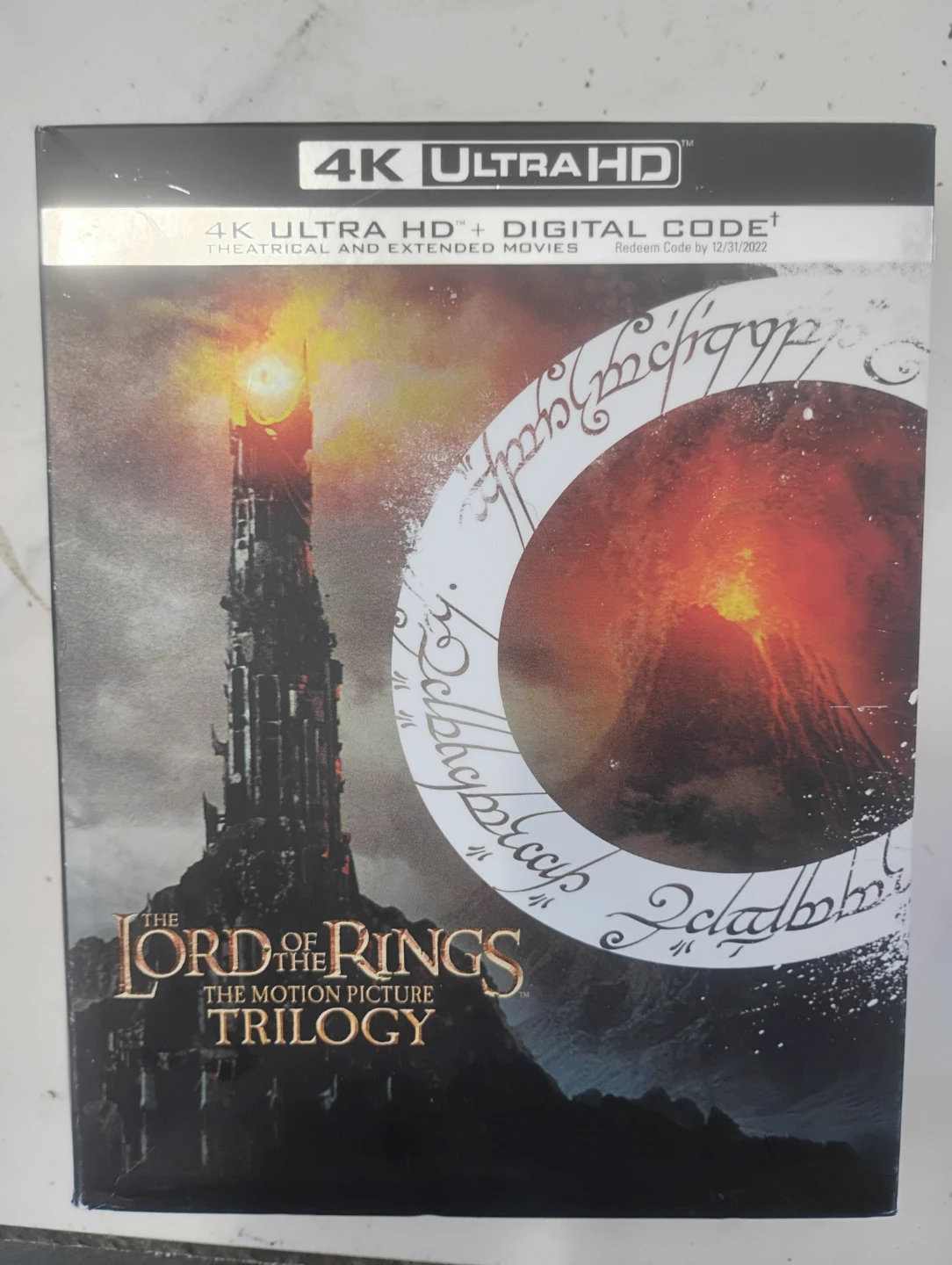 The Lord of the Rings Trilogy 4K Ultra HD Blu-ray + Digital Code