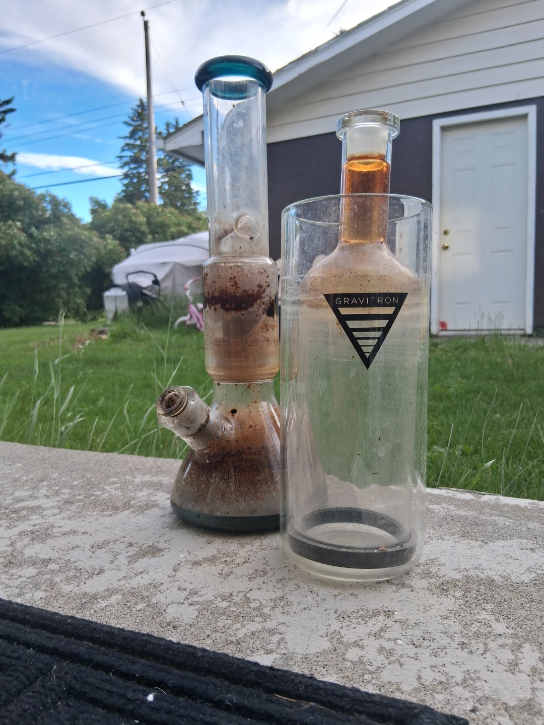 Gravitron Glass Water Pipe