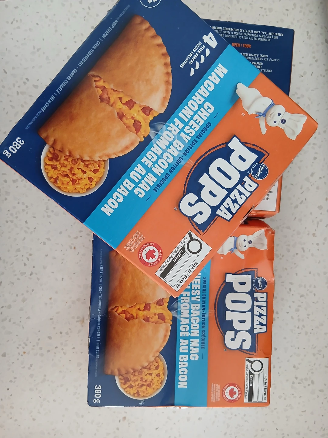 Pillsbury Pizza Pops Cheesy Bacon Mac Special Edition (4 Pack)