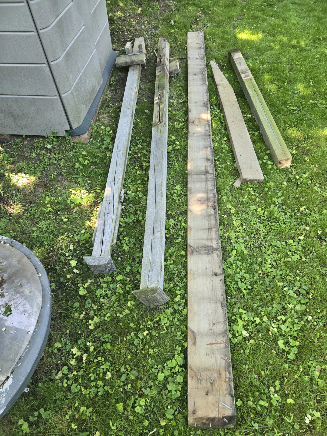 Free - Wooden Fence Panels and Posts - photo 5