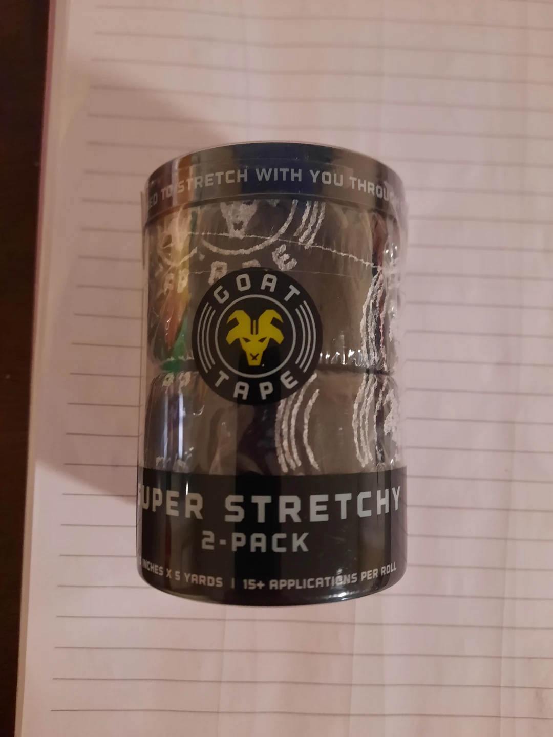 GOAT TAPE Super Stretchy Athletic Tape 2-Pack
