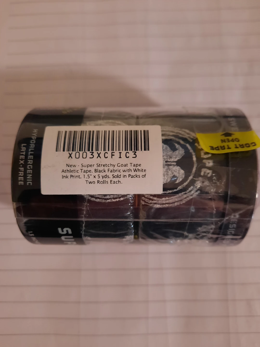 GOAT TAPE Super Stretchy Athletic Tape 2-Pack - photo 2