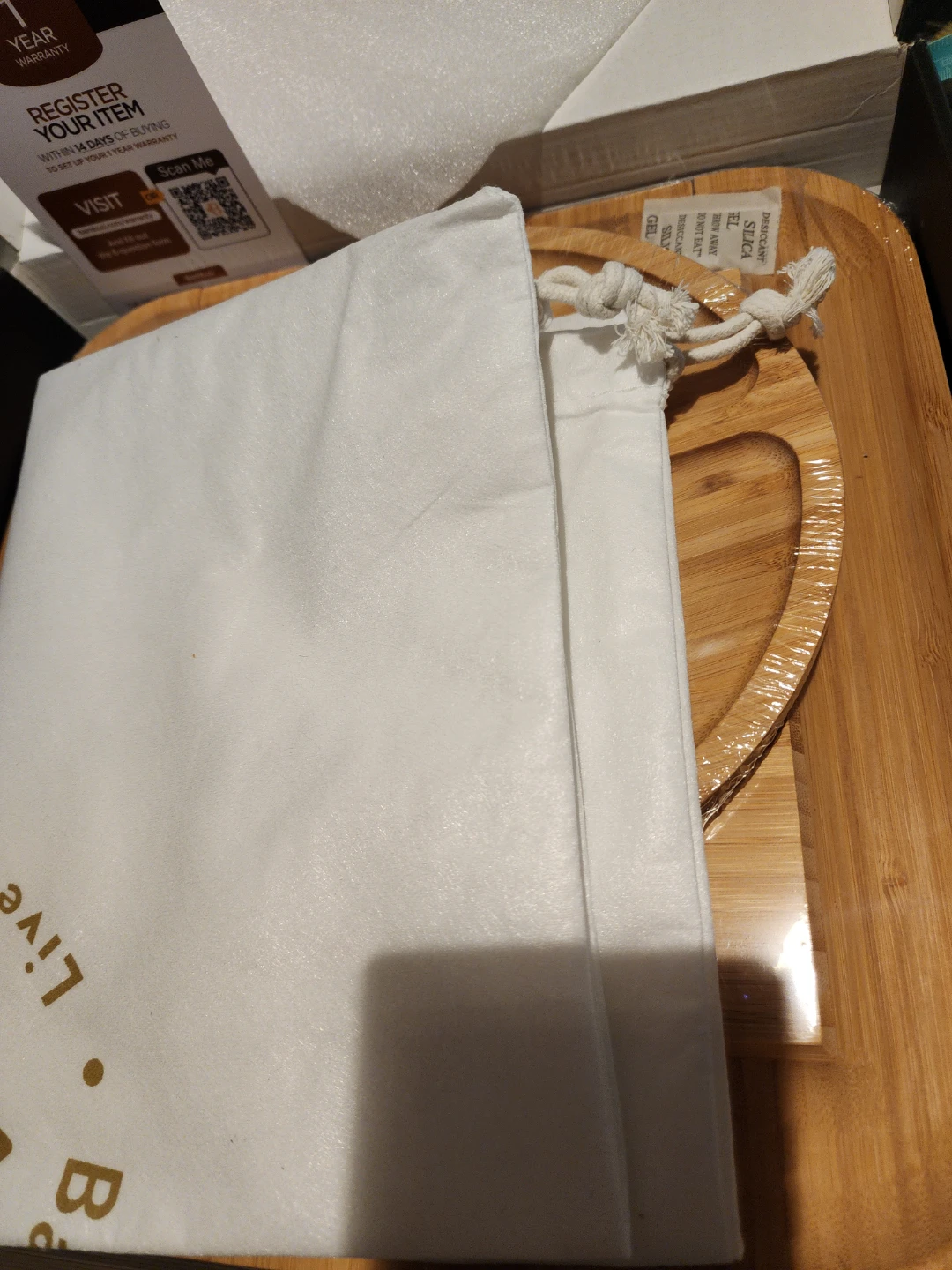 Bambüsi Collection Cheese Board Set with Serving Utensils - photo 4