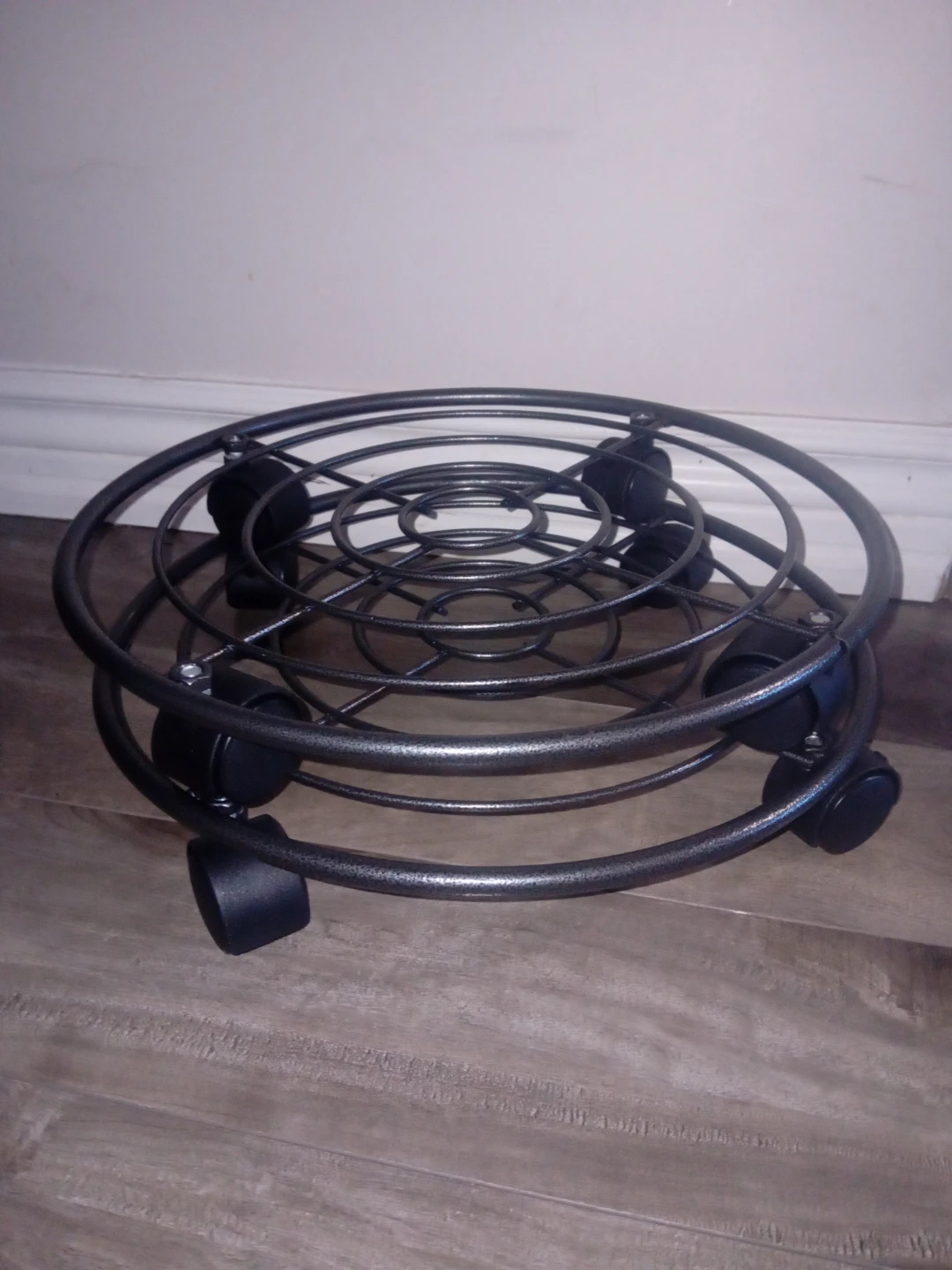 2 Metal Plant Caddies with Wheels - photo 3