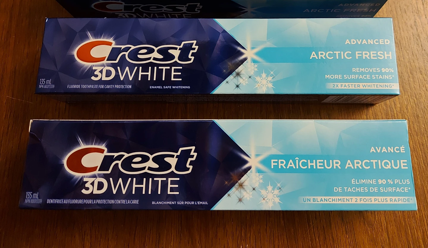 Crest 3D White Advanced Arctic Fresh Toothpaste