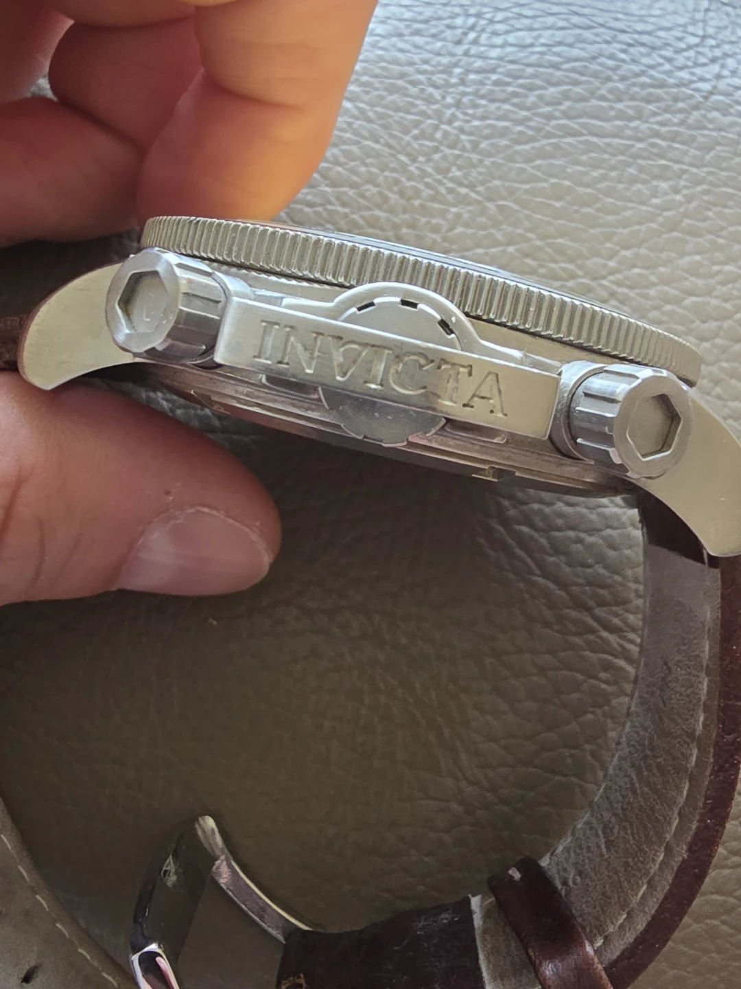 Invicta Watch - Yellow Dial model 0758 - photo 3
