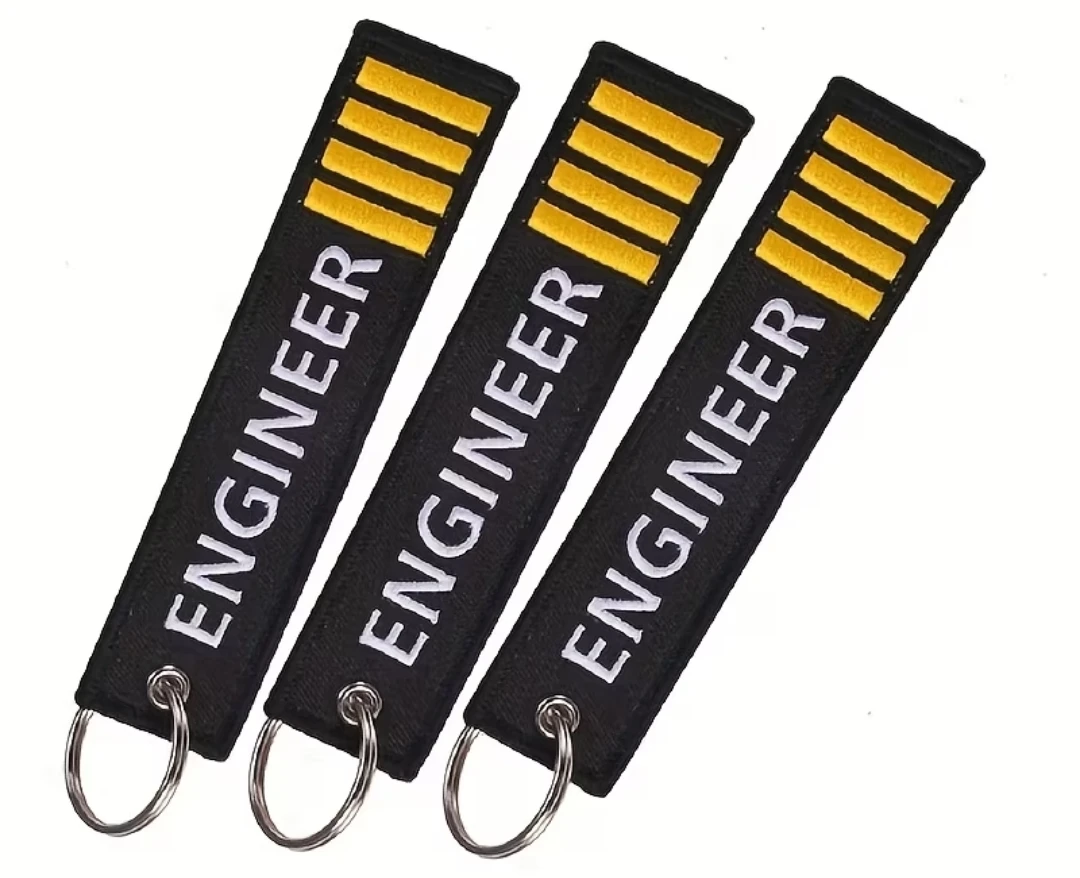 Engineer Keychain/bagtag